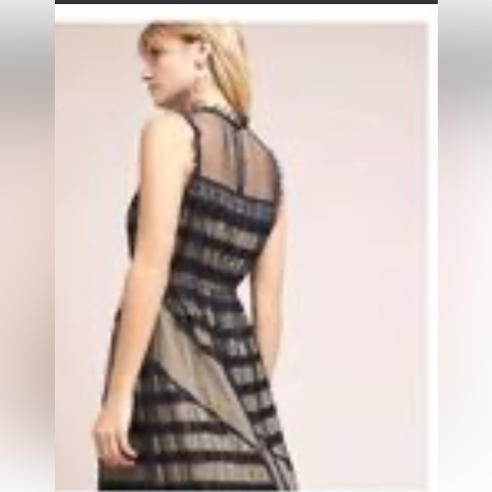 Anthropologie Black and Tan Sleeveless Maxi Sundress - Picture 2 of 10